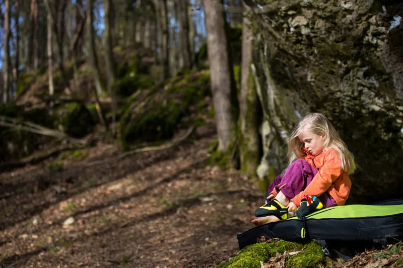 Scarpa Kids Drago Climbing Shoes - Yellow-11